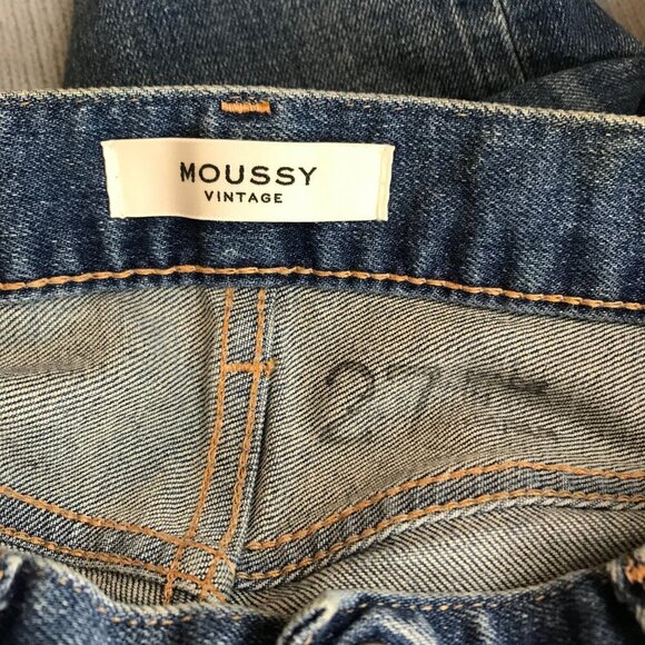 Moussy Vintage Vera Blu Jeans Size 27 - Picture 7 of 8